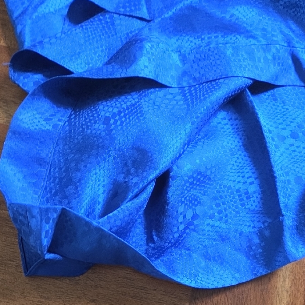 Cache Blue Ruffled Mini Dress - Picture 7 of 8